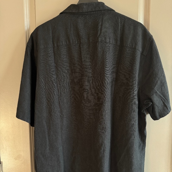 Abercrombie Summer Linen Blend Buttondown Camp Shirt - NEW WITH TAGS π₯ - Picture 2 of 5